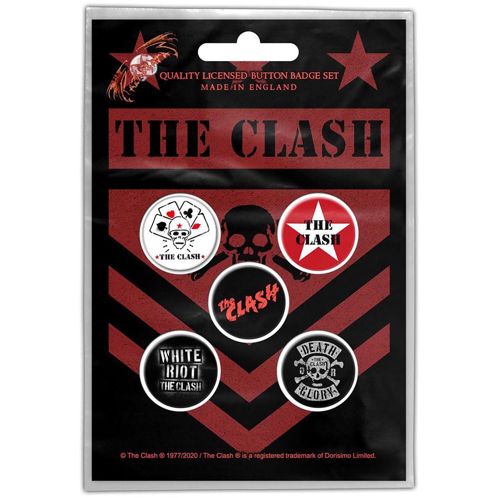 THE CLASH クラッシュ - London Calling / バッジ - PGS